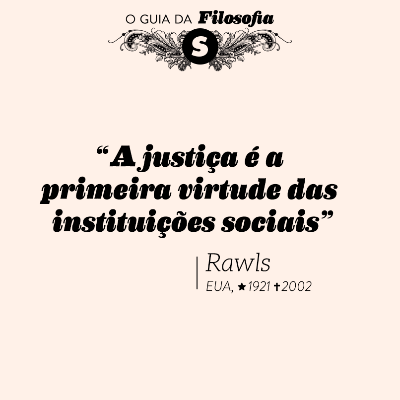 “A justiça é a primeira virtude das instituições sociais”, Rawls