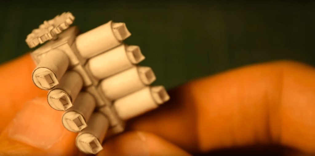 Engenheiro usa papel para criar pequenos motores – que funcionam de verdade