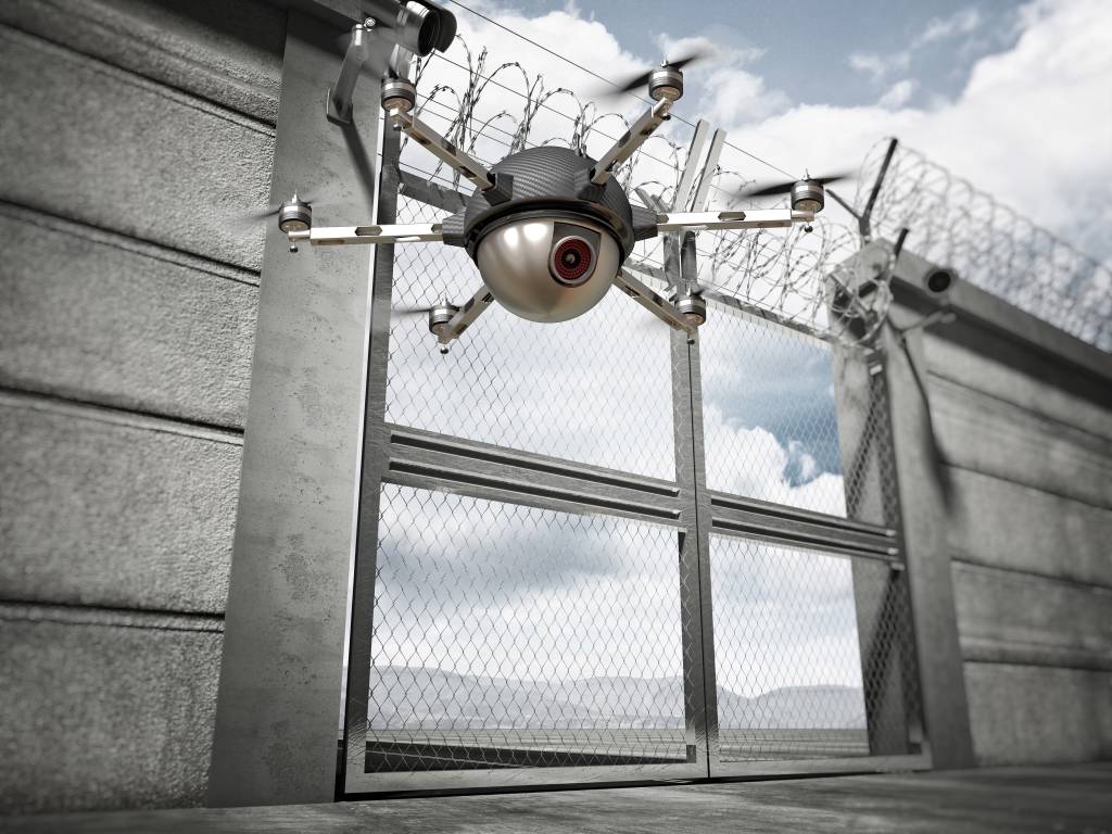 Prisões americanas vão ter sistema antidrones