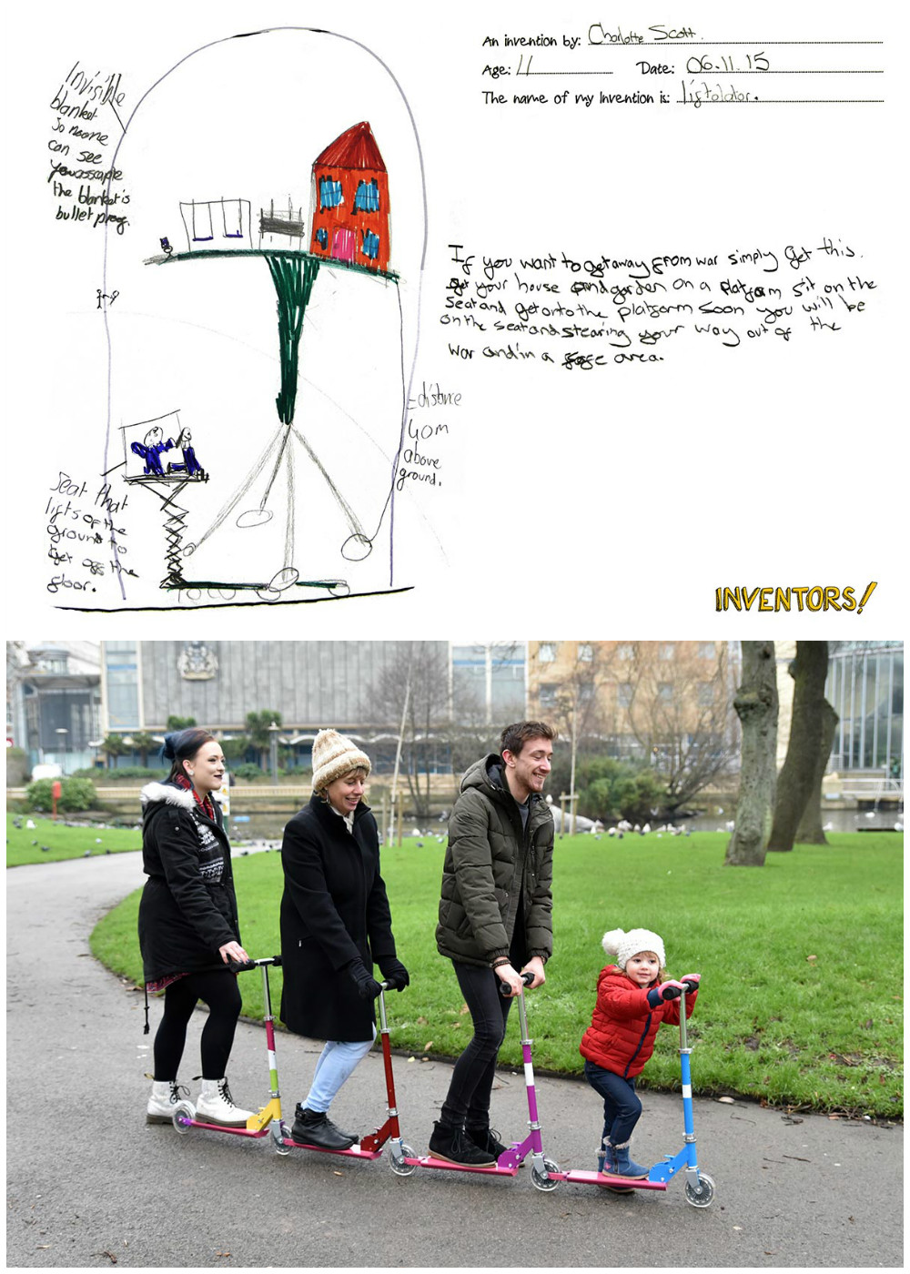 INVENTORS! - Patinete