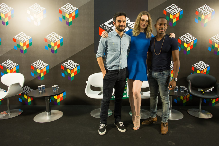 Elenco de Sense8 fala sobre representatividade durante coletiva em São Paulo