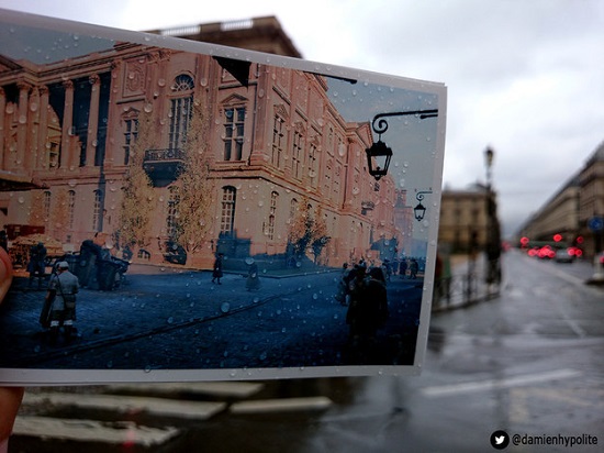 No Tumblr, ele escreveu: Hoje percorri Paris duas vezes. Primeiro em 1789, pelos olhos de Arno Victor Dorian. Depois, andando de bicicleta (sob a chuva), comparando a Paris de 2014 com a da Revolução Francesa, recriada pelas equipes da Ubisoft.