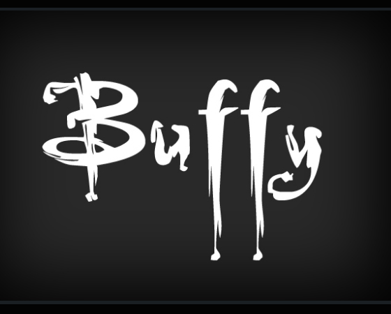 Da &eacute;poca em que vampiros eram os inimigos dos mortais: o site 1001 Free Fonts oferece a fonte usada no logo da s&eacute;rie &acute;Buffy: A Ca&ccedil;a-Vampiros&acute;, de 1997.