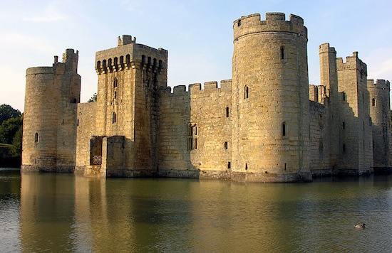 Castelo de Bodiam, Inglaterra.