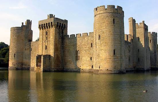 Castelo de Bodiam, Inglaterra.