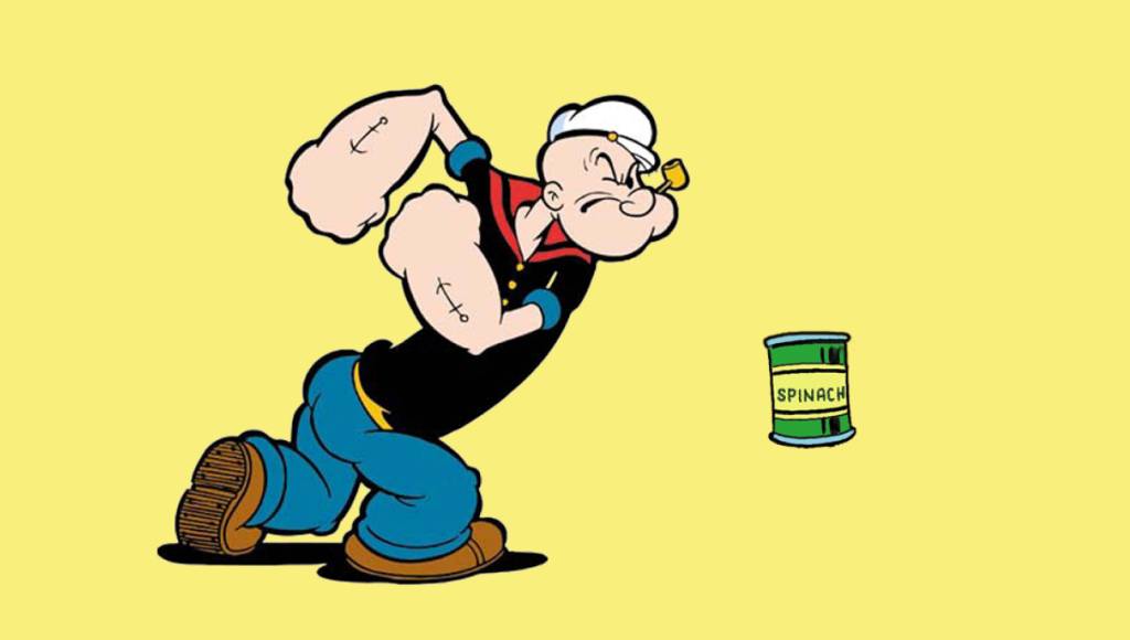 Popeye estava certo: espinafre pode alterar seus músculos