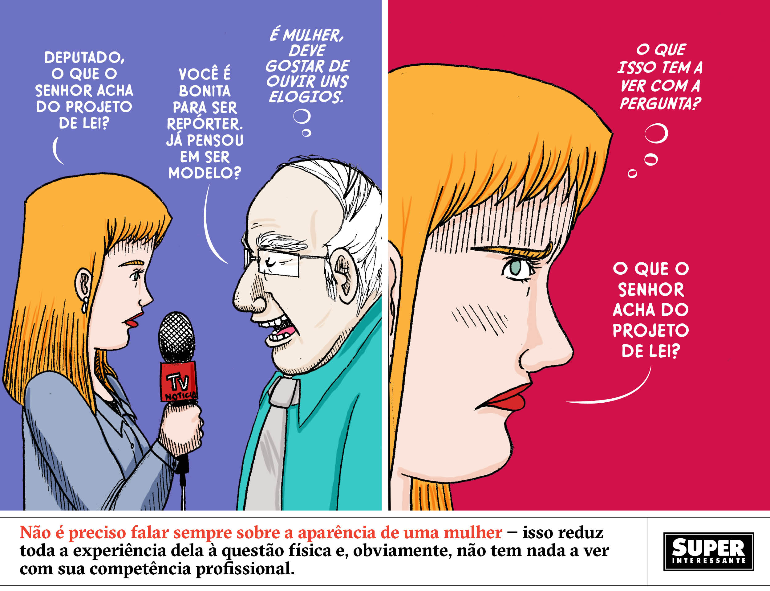 Quadrinhos um dia na vida