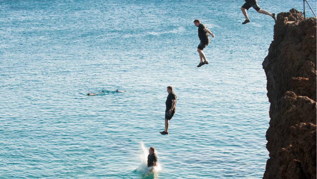 Arriscar-se é contagioso