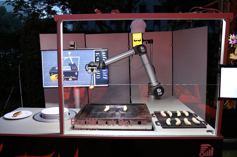 Robô churrasqueiro é criado na Alemanha