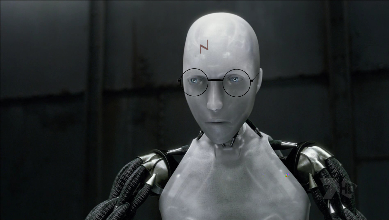 Rob&ocirc; vestido de Harry Potter