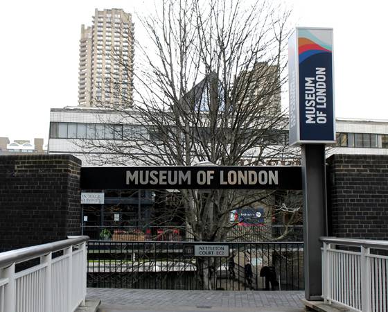 Museu de Londres, onde acontece a mostra 50 anos de Sherlock Holmes, que permanece em exposi&ccedil;&atilde;o at&eacute; 12 de abril de 2015.