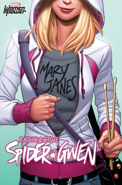 A artista&nbsp;Emanuela Lupacchino ficou respons&aacute;vel pela capa da sexta edi&ccedil;&atilde;o do gibi de Spider-Gwen, a nova hero&iacute;na da Marvel, que surgiu como uma participa&ccedil;&atilde;o especial, mas conquistou os f&atilde;s. Gwen &eacute; o primeiro amor de Peter Parker, o Homem-Aranha, que morre nos quadrinhos originais, por&eacute;m, nessa HQ, vemos que em outro universo ela n&atilde;o s&oacute; est&aacute; viva, como foi quem ganhou os poderes de aranha.&nbsp;
