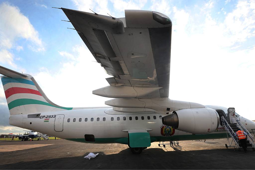 BAe 146 é pouco usual, mas seguro comparado a aviões mais famosos
