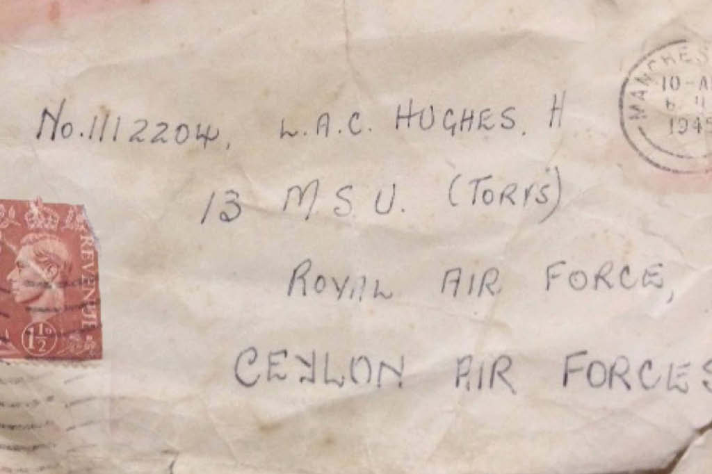 A internet está ajudando a entregar carta de amor perdida em 1945