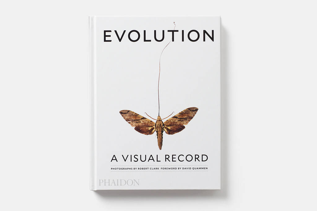 Livro&nbsp;<a href="https://www.phaidon.com/store/general-non-fiction/evolution-a-visual-record-9780714871189/" target="_blank">Evolution: a Visual Record</a>(2016), de Robert Clark - ainda sem t&iacute;tulo em portugu&ecirc;s