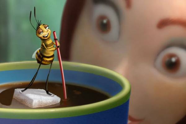 Abelhas são viciadas em café