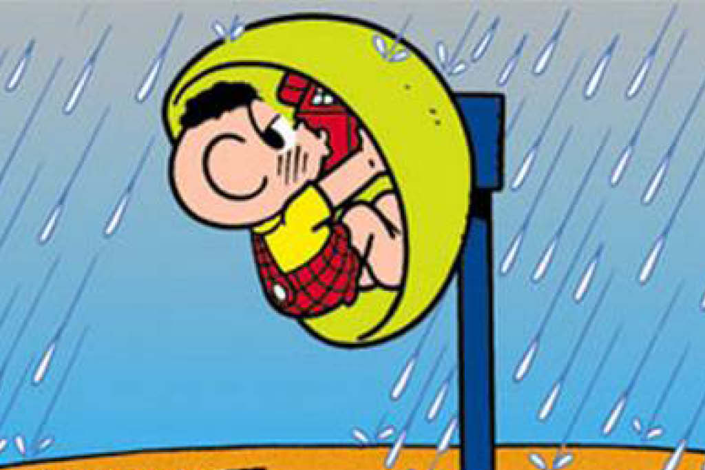 Se o Cascão odeia água, o que ele bebe? Ele não tomou banho nem quando era bebê?