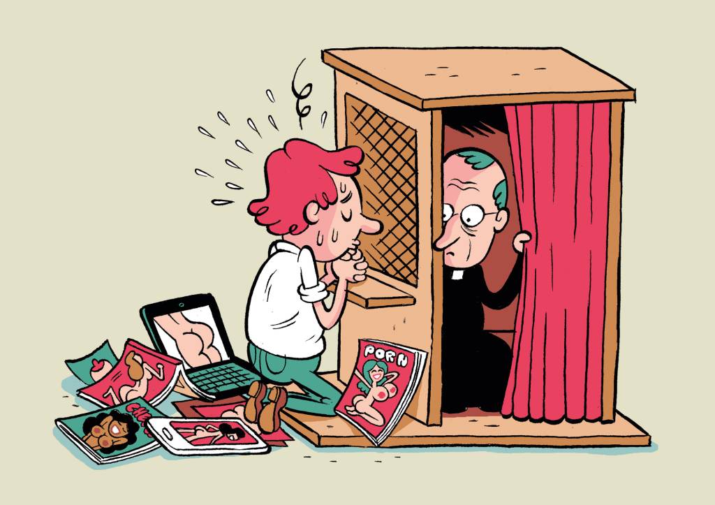 Religiosos veem mais pornô
