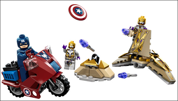 Concurso Cultural: concorra a um Capitão América da linha “Super Heroes” da Lego