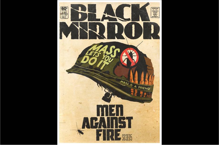 "Men Against Fire" &eacute; uma distopia na qual soldados com implantes ciborgues precisam defender pessoas comuns de "baratas" - seres mutantes e perigosos. Mas nada &eacute; o que parece.
