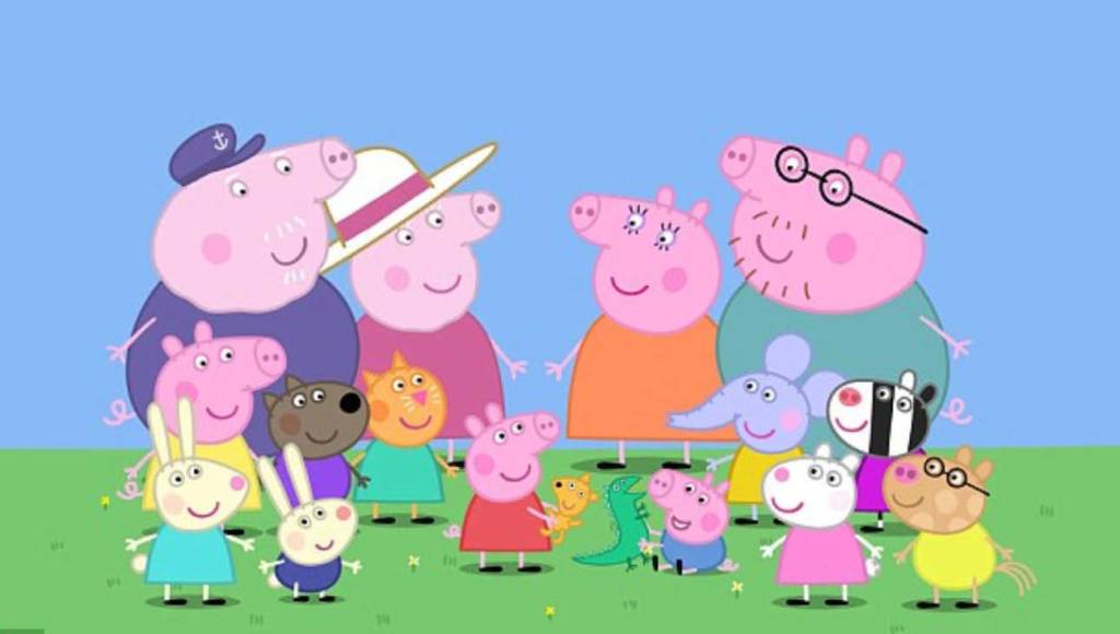 No desenho da Peppa, de quem a vovó e o vovô Pig são pais?