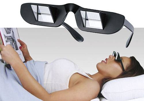 Gosta de ler deitado na cama? Esses óculos podem facilitar sua vida