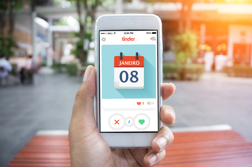 Janeiro é o melhor mês do ano para usar o Tinder