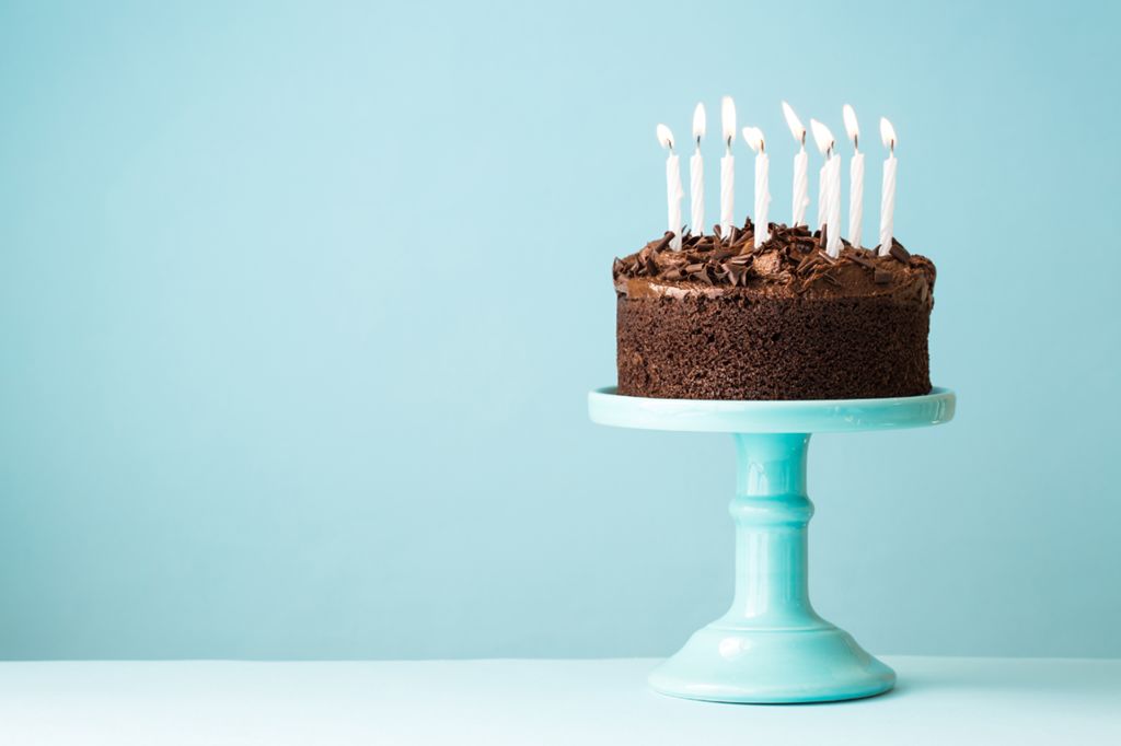 Bolo de aniversario