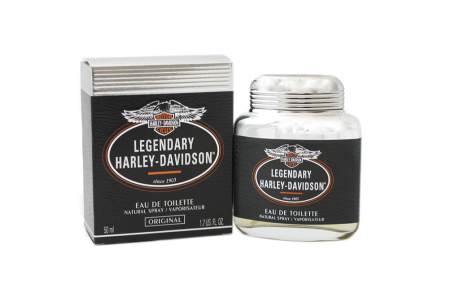 O perfume da Harley Davidson, que queria trazer o glamour das motos da marca para uma fragrância masculina, foi lançado em 1994 O perfume da Harley Davidson, que queria trazer o glamour das motos da marca para uma fragrância masculina, foi lançado em 1994