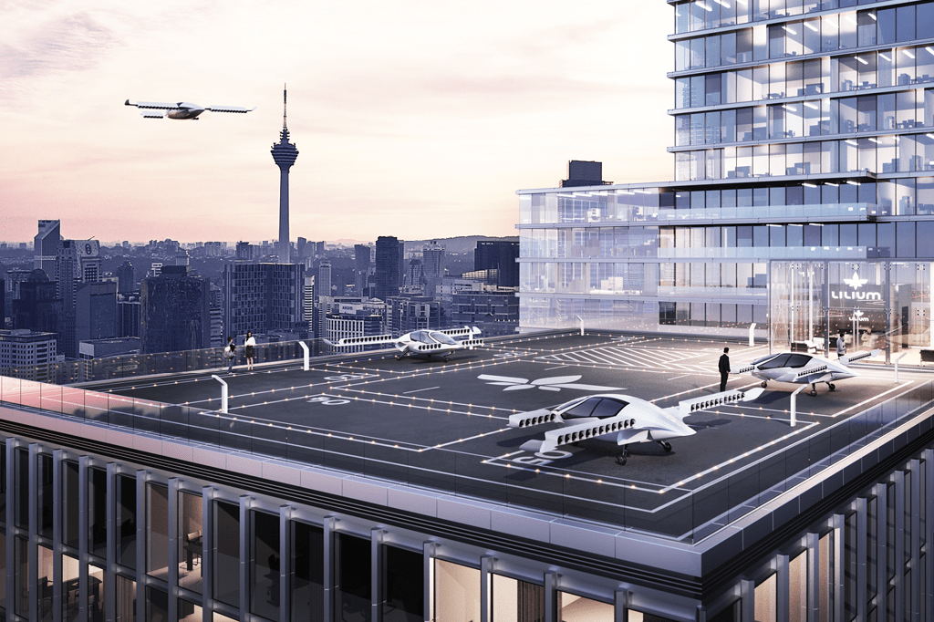 Olhe para o alto, seu carro chegou