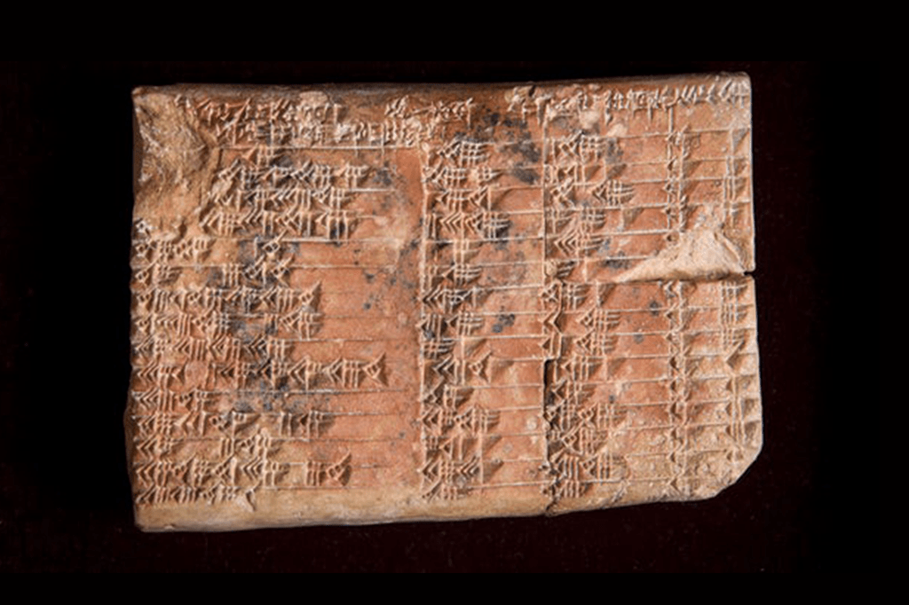 Placa de 3,8 mil anos mostra que babilônios sabiam trigonometria