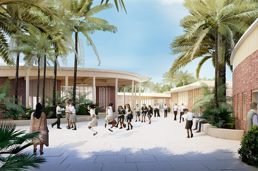 Esta escola indiana vai ensinar crianças a serem felizes