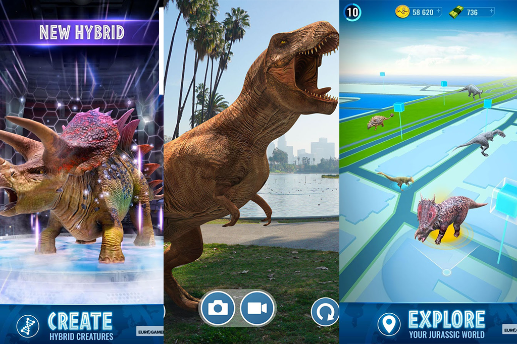 Jurassic World Alive é como Pokémon Go – mas com dinossauros