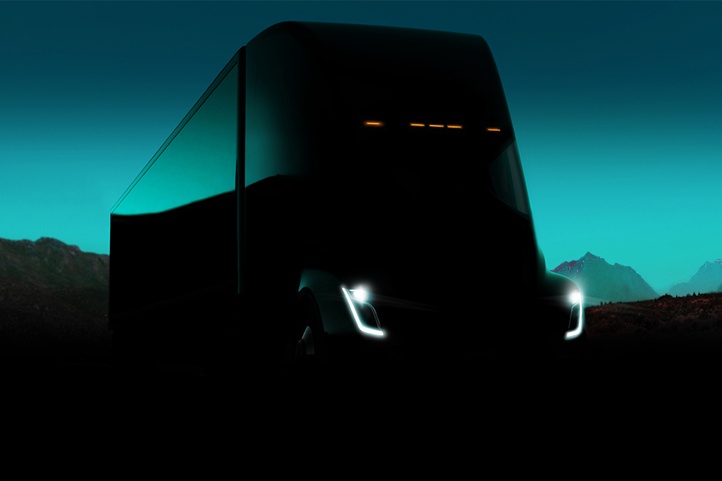 caminhão-tesla caminhão-tesla