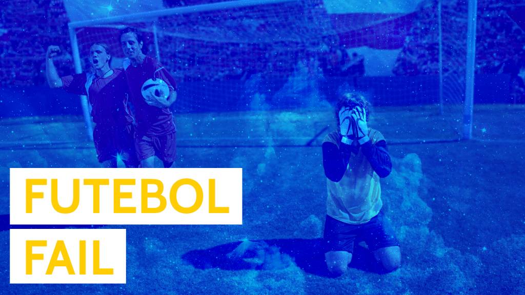As melhores piores jogadas de futebol
