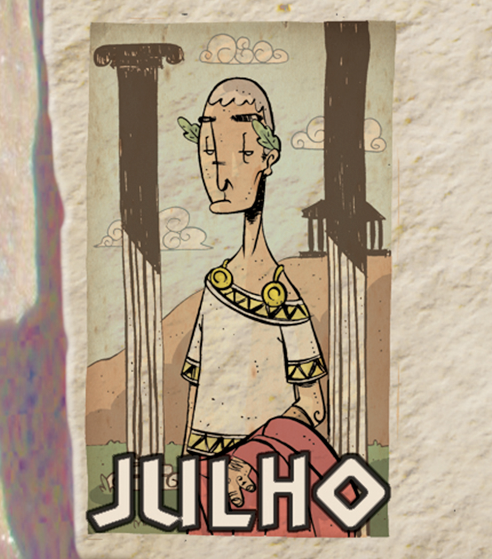 Como foram escolhidos os nomes dos meses?