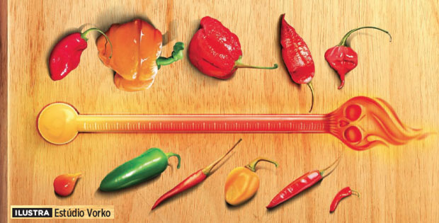 pimenta-ardida-tempero-calor-quente