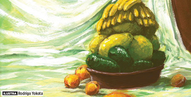 Qual é a fruta que fica madura mais rápido?