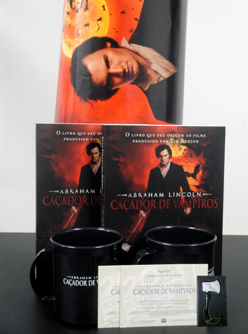 Confira os vencedores dos kits do livro Abraham Lincoln: Caçador de Vampiros