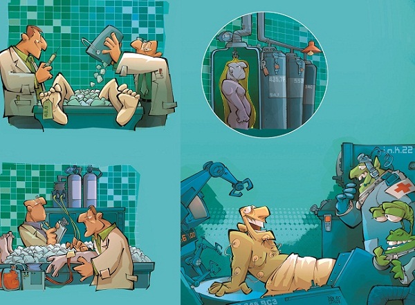 O que é criogenia humana?