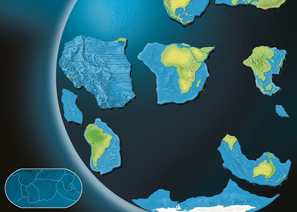 O que são placas tectônicas?