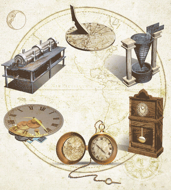 Quando inventaram o relógio, como sabiam que horas era?