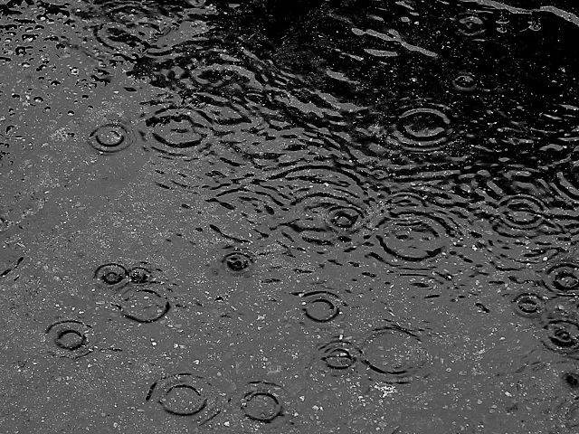 Por que a chuva cai em gotas?