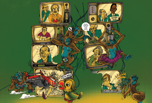 Quais os maiores micos que já rolaram ao vivo na TV brasileira?