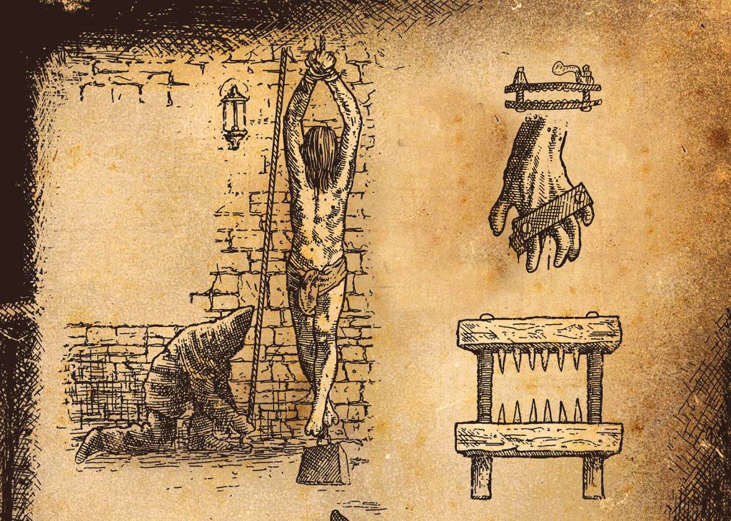 Quais são as piores torturas com cordas e barras?