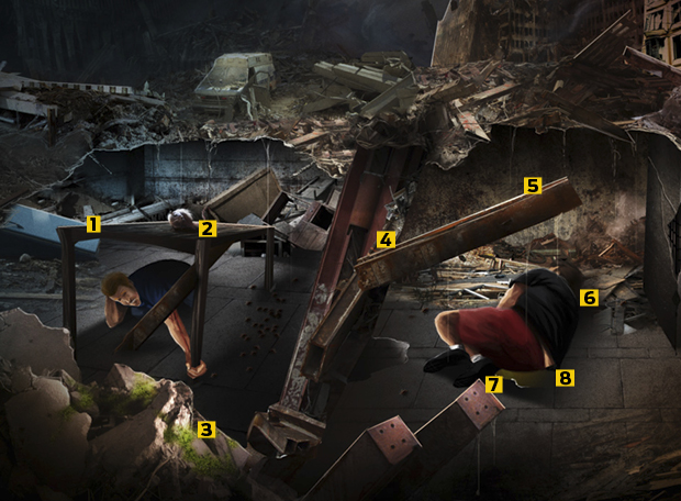 É possível sobreviver semanas soterrado por um terremoto?