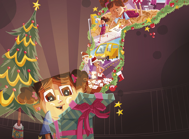 Para onde vão as cartas enviadas para o Papai Noel?