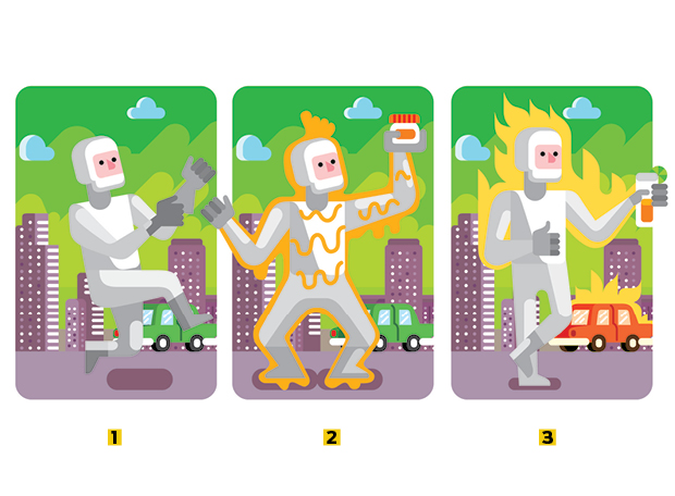 Como é a roupa de dublês que resiste ao fogo?