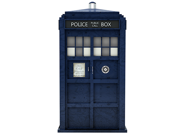 Por dentro da TARDIS de Doctor Who