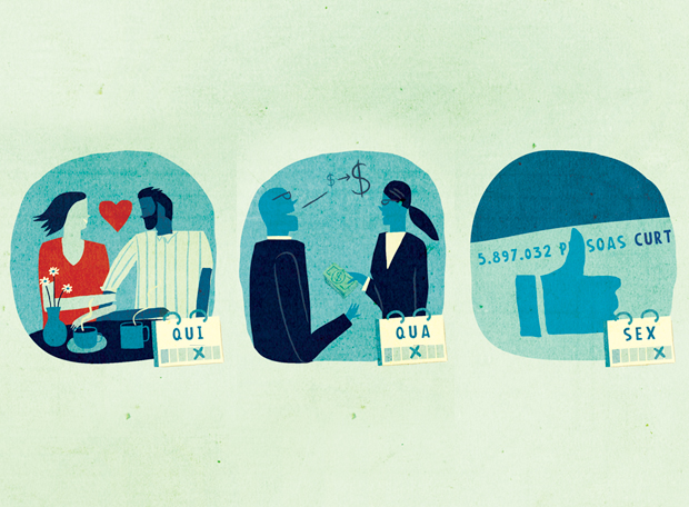 Segundo a ciência, qual o melhor dia para um encontro amoroso?